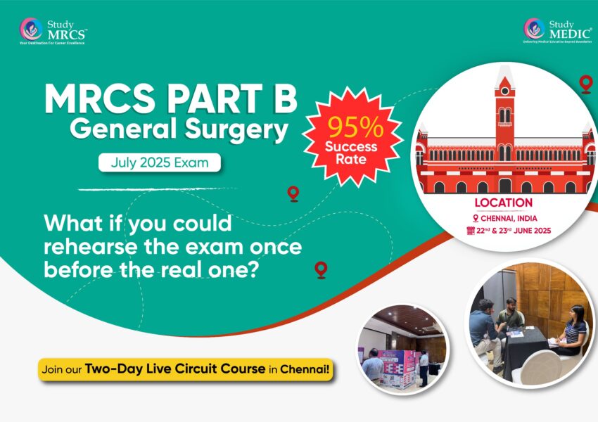 MRCS Part B General Surgery – 2 Days Live Onsite Chennai